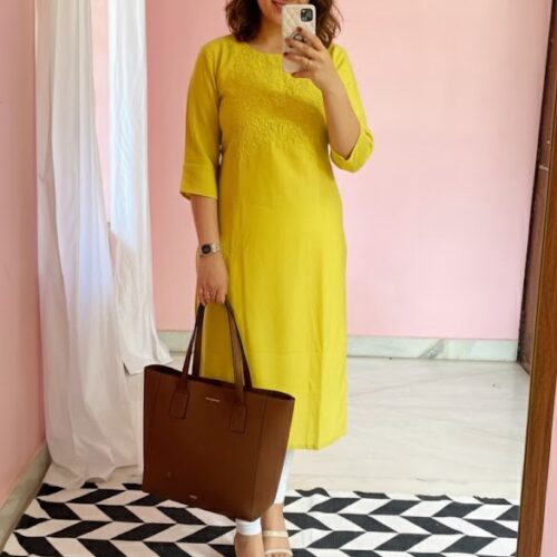 Silk cotton premium kurta