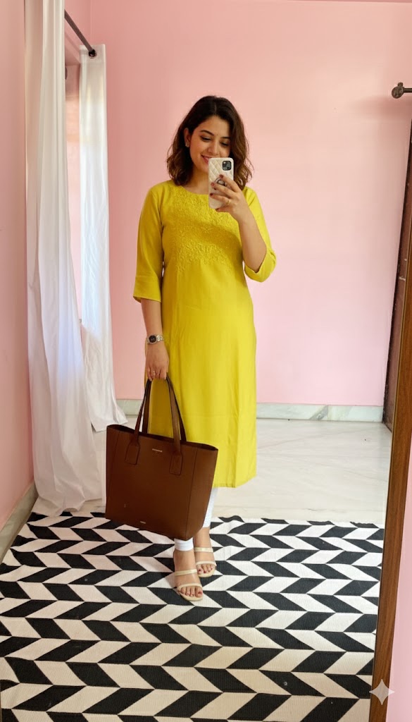 Silk cotton premium kurta