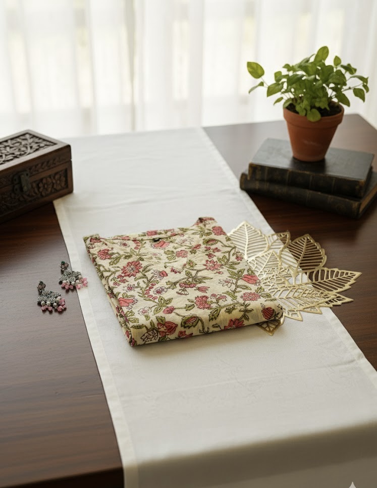 Floral Printed cotton kurta - Image 2