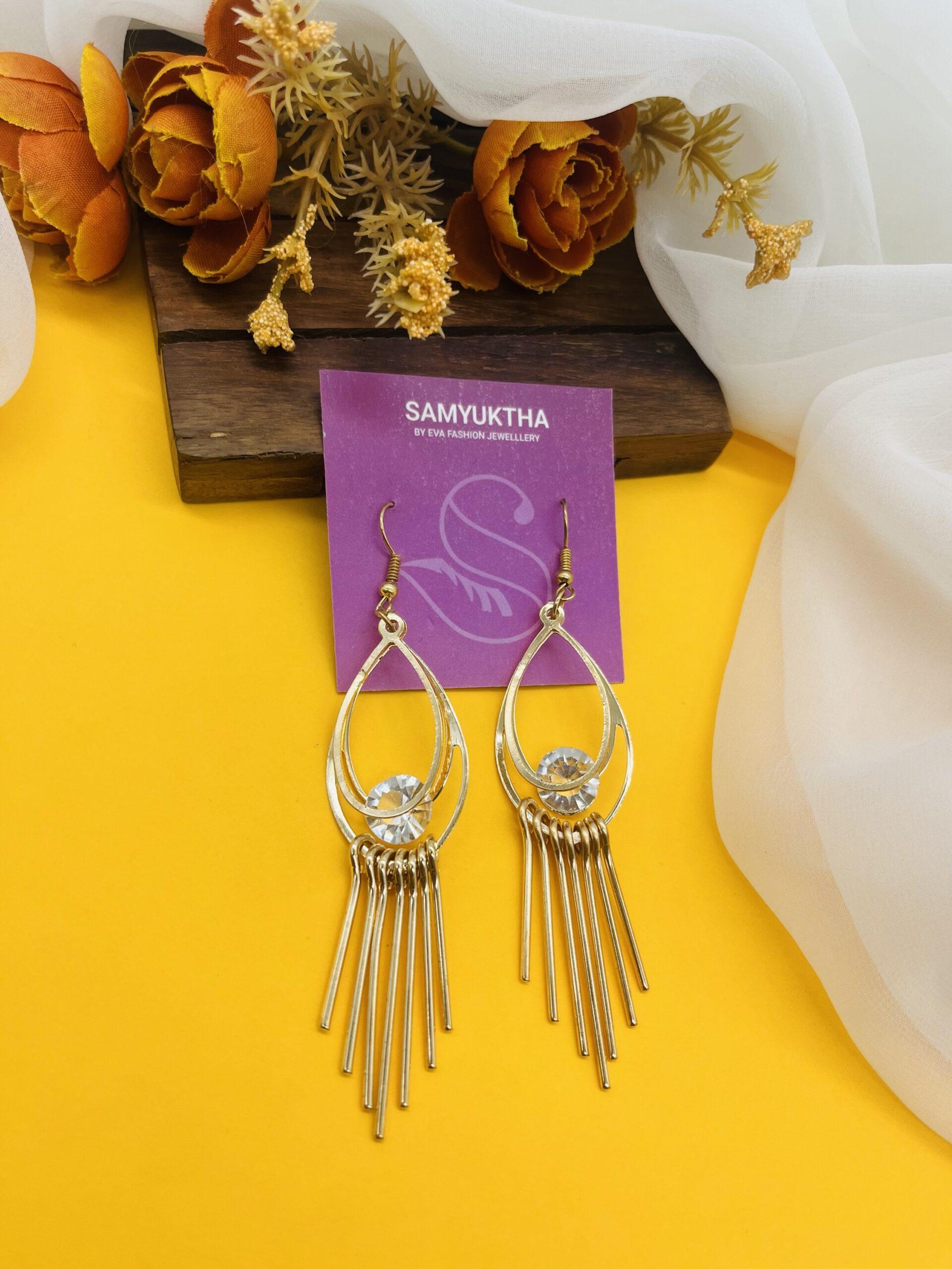 Teardrop Dangle Earrings