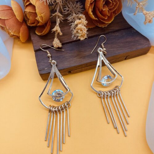 Layered Triangle Earrings