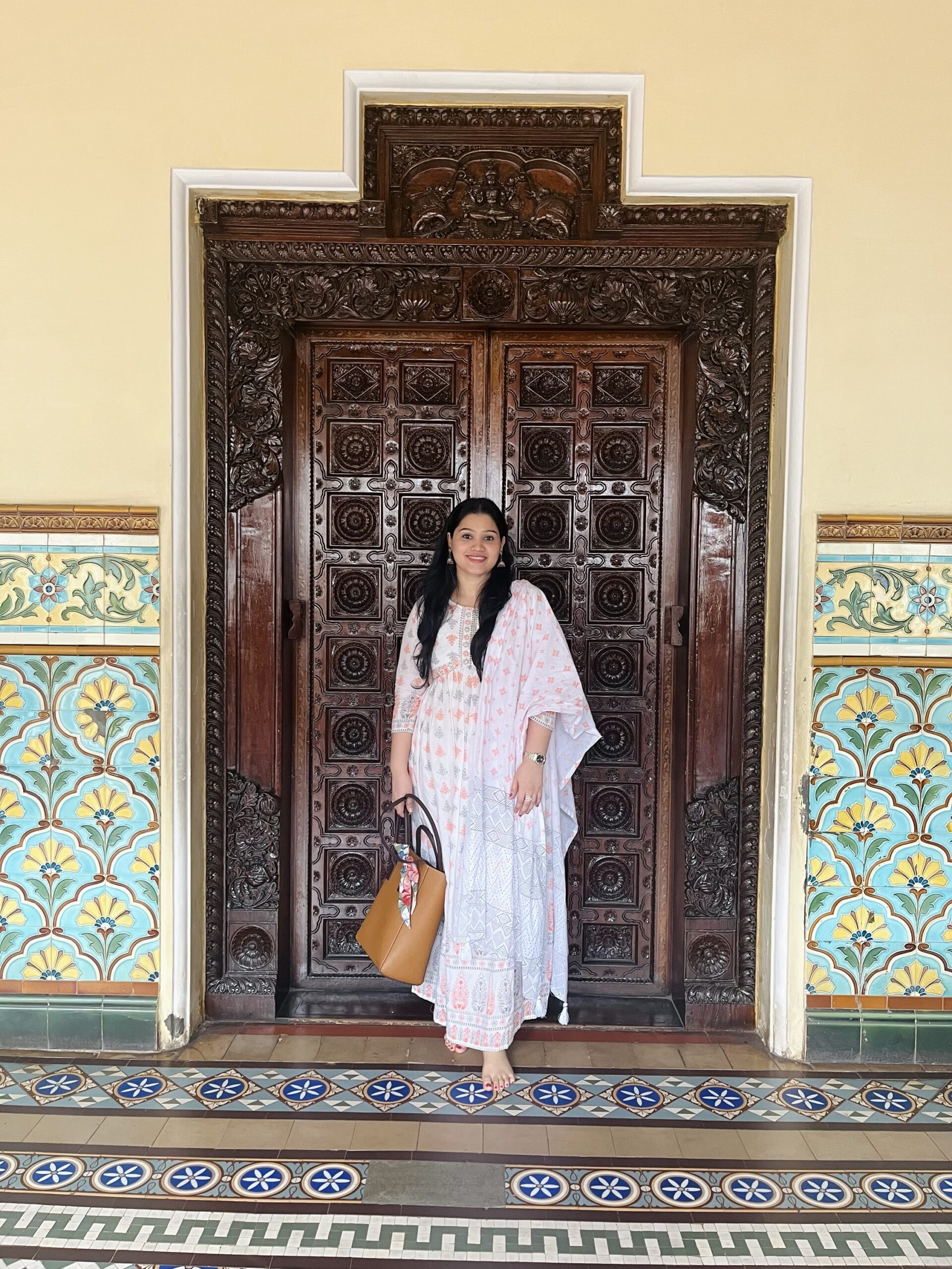 Premium mul cotton Anarkali set