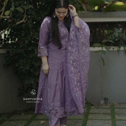 Premium A-line kurta set