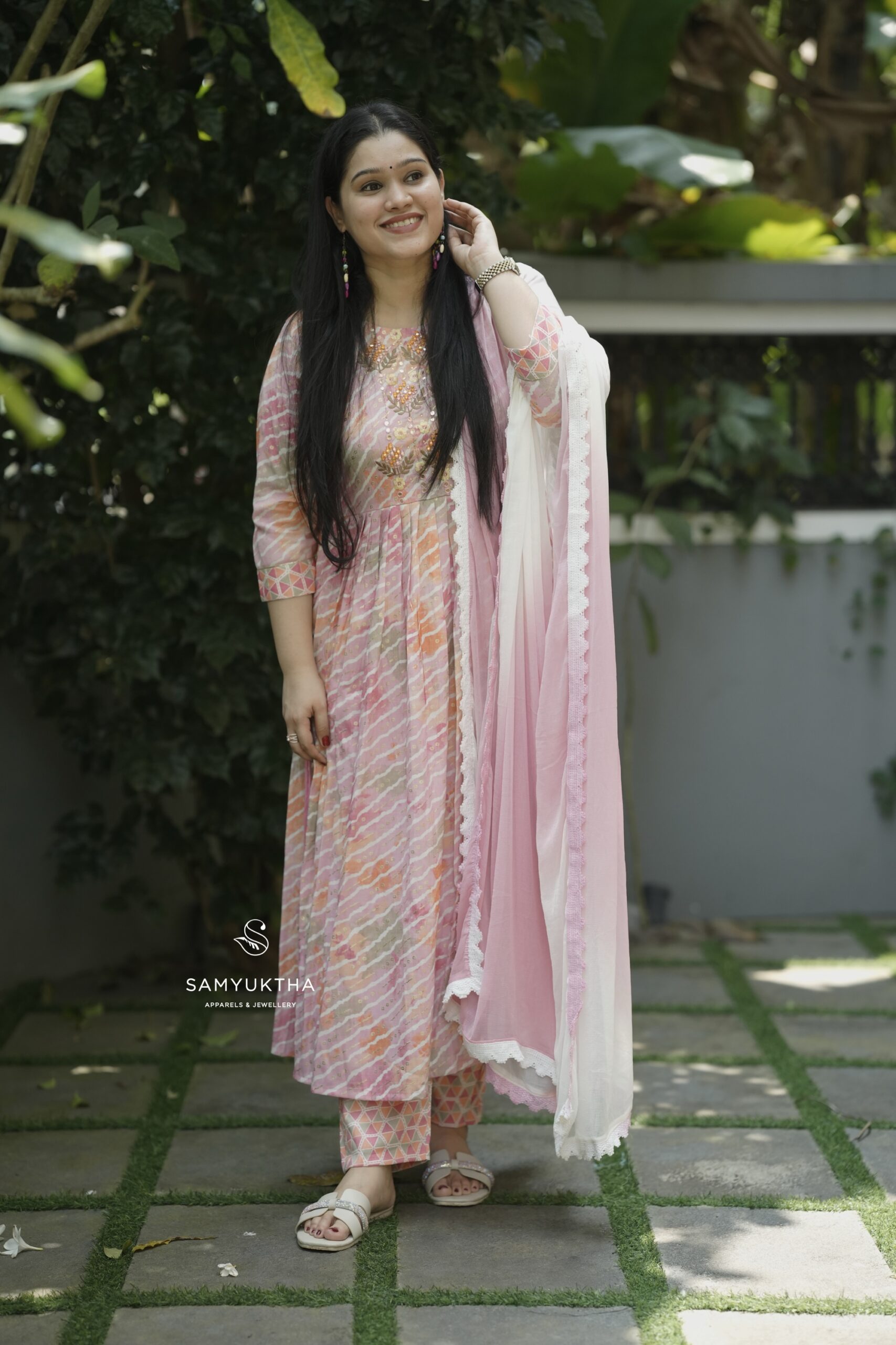 Premium multicoloured kurta set - Image 3