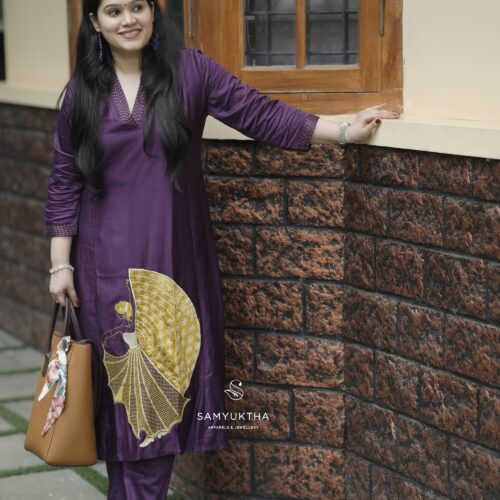 Premium Gajji silk 2 piece set