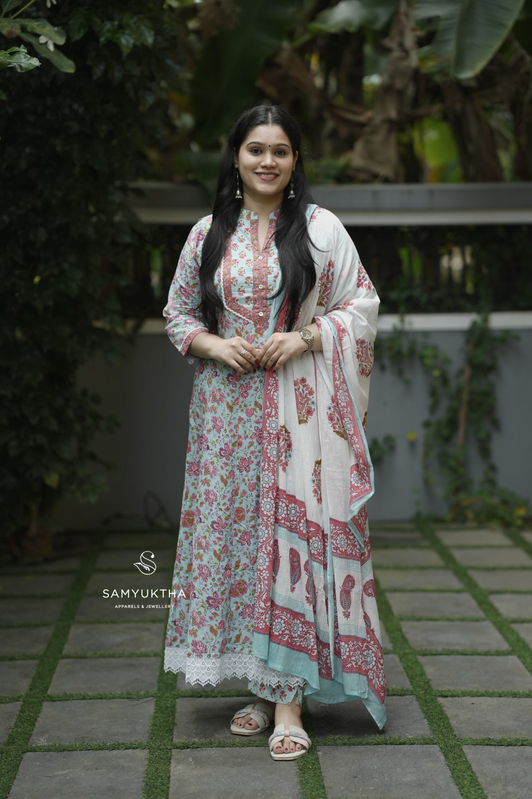 Premium Anarkali 3 piece set - Image 2