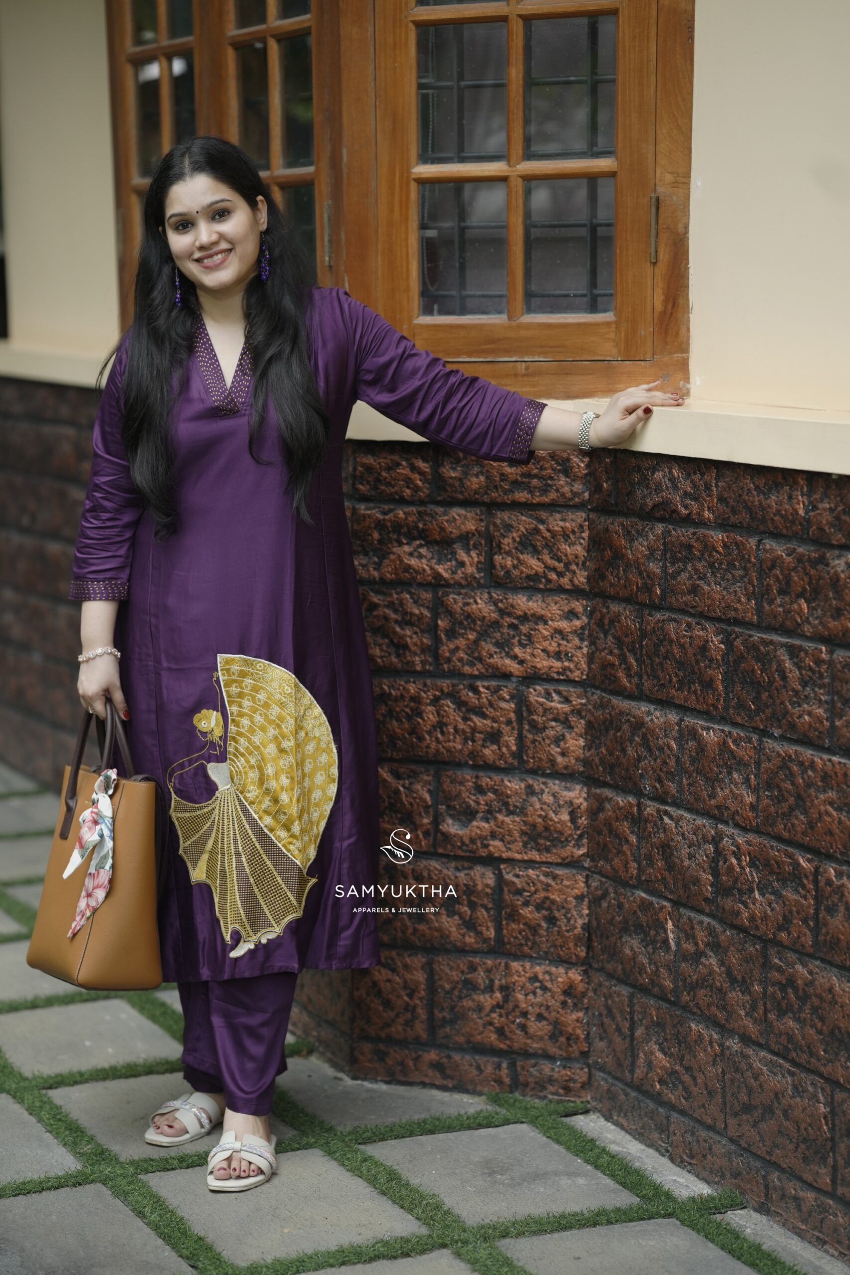 Premium Gajji silk 2 piece set - Image 2