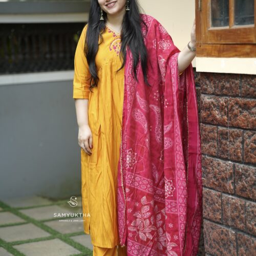 Premium haldi kurta set