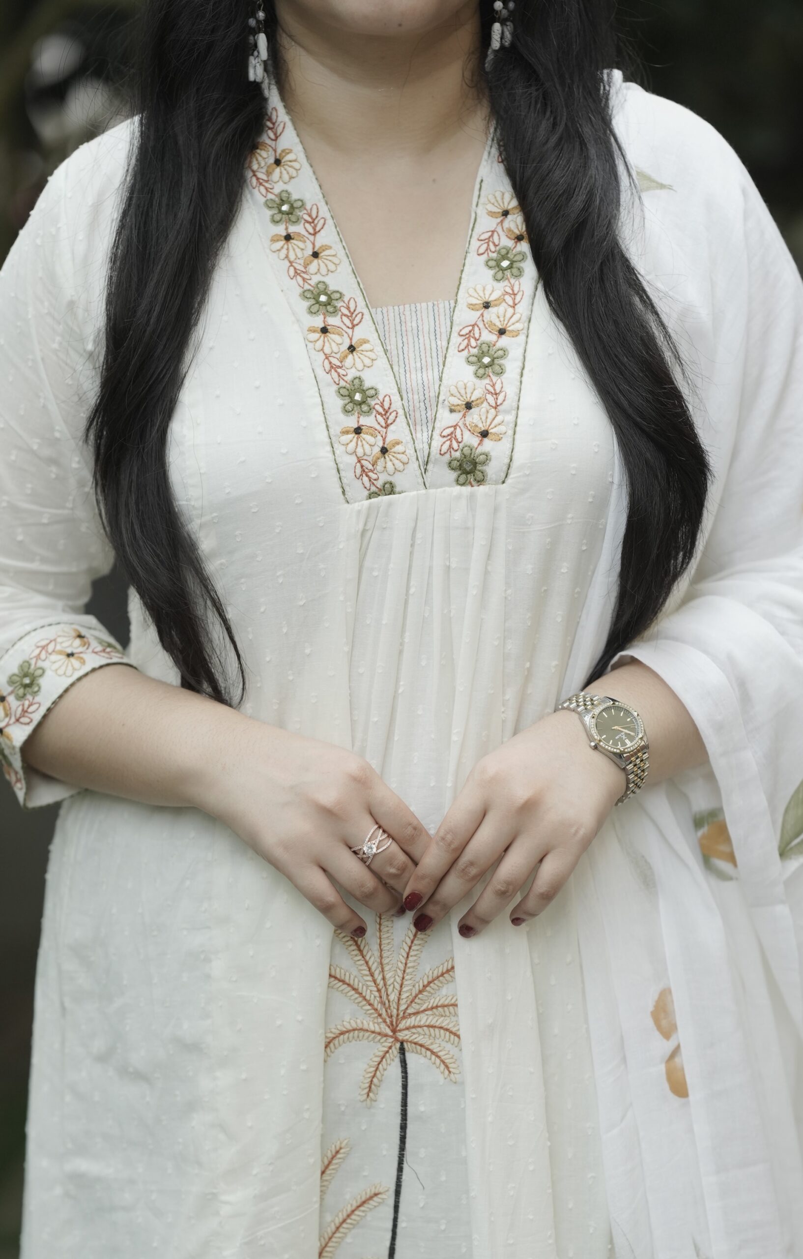 Premium cotton A-line set - Image 3