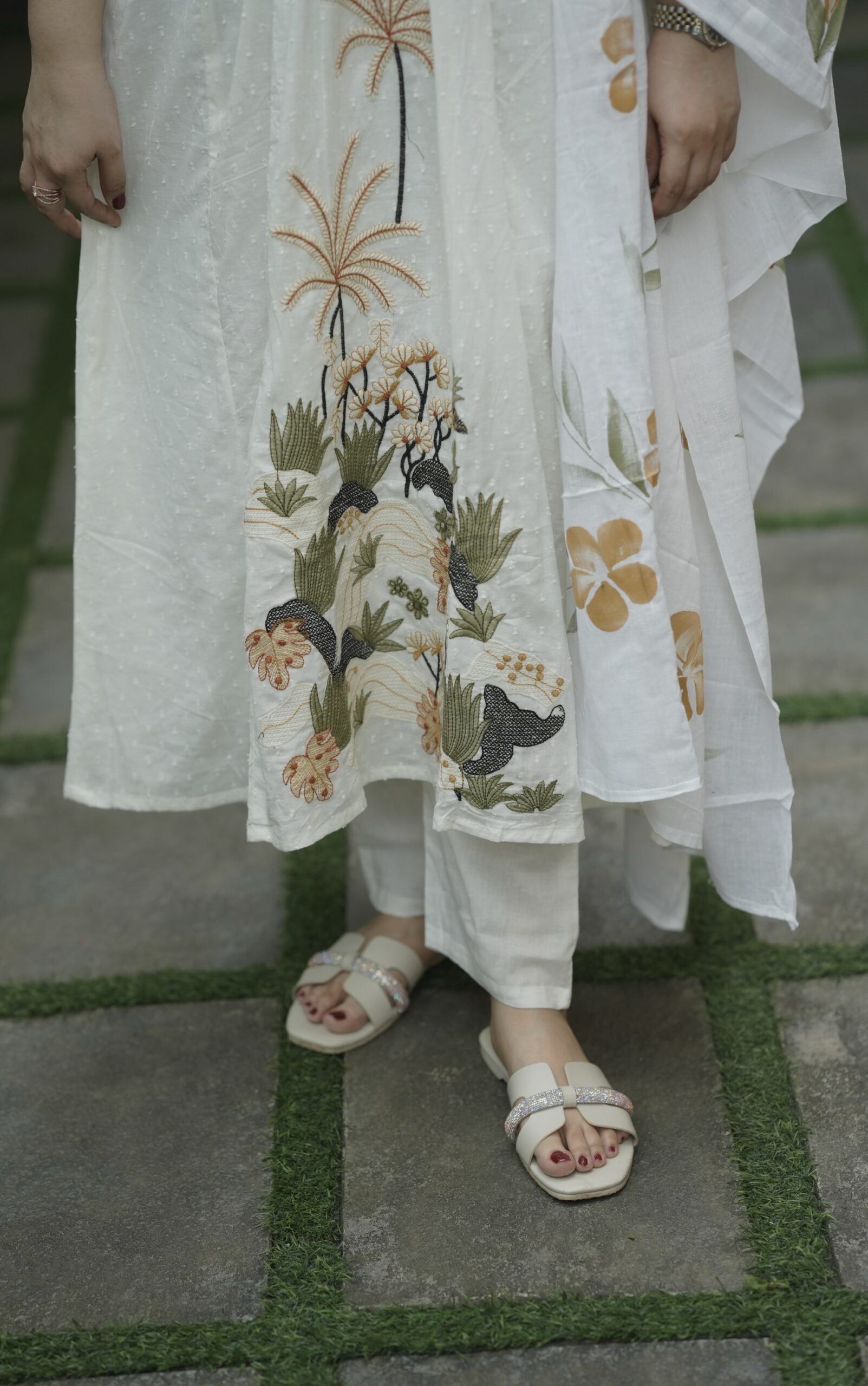 Premium cotton A-line set - Image 2