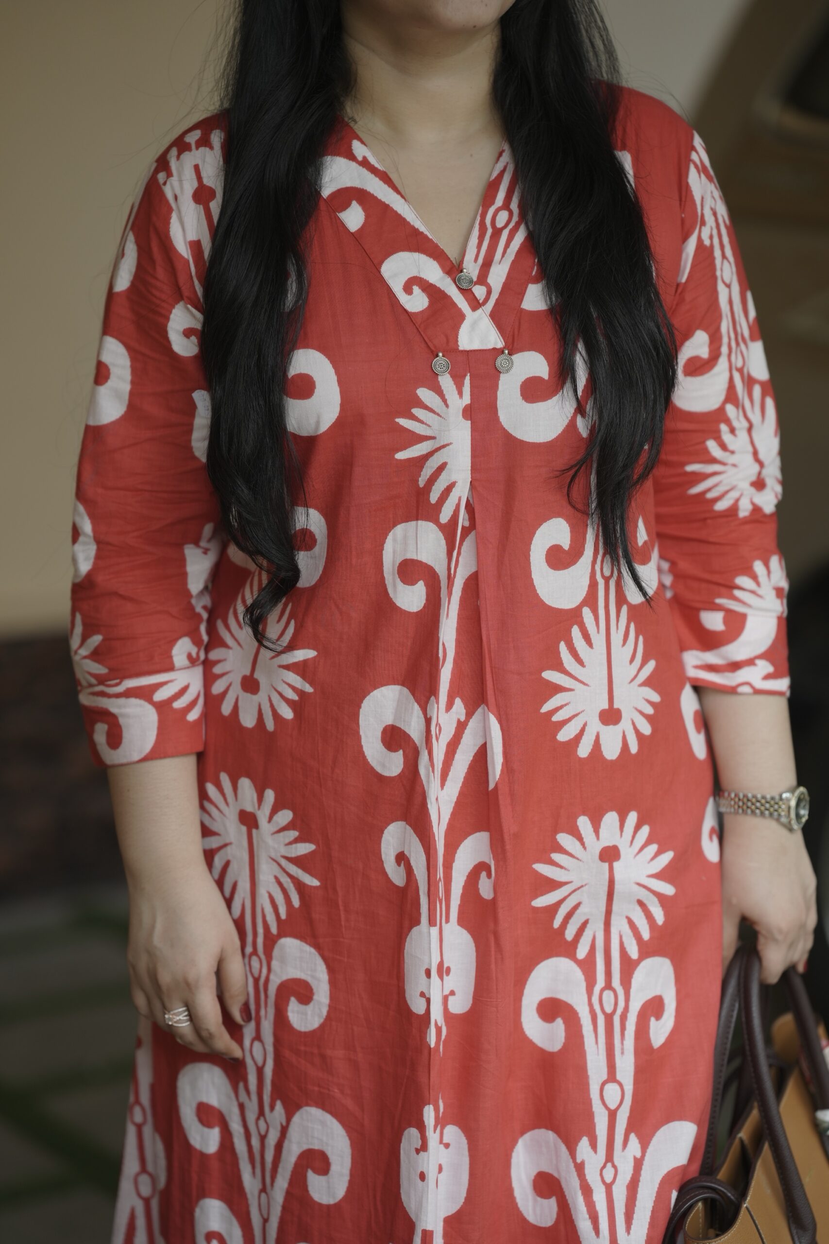 Cotton A-line coord set - Image 3