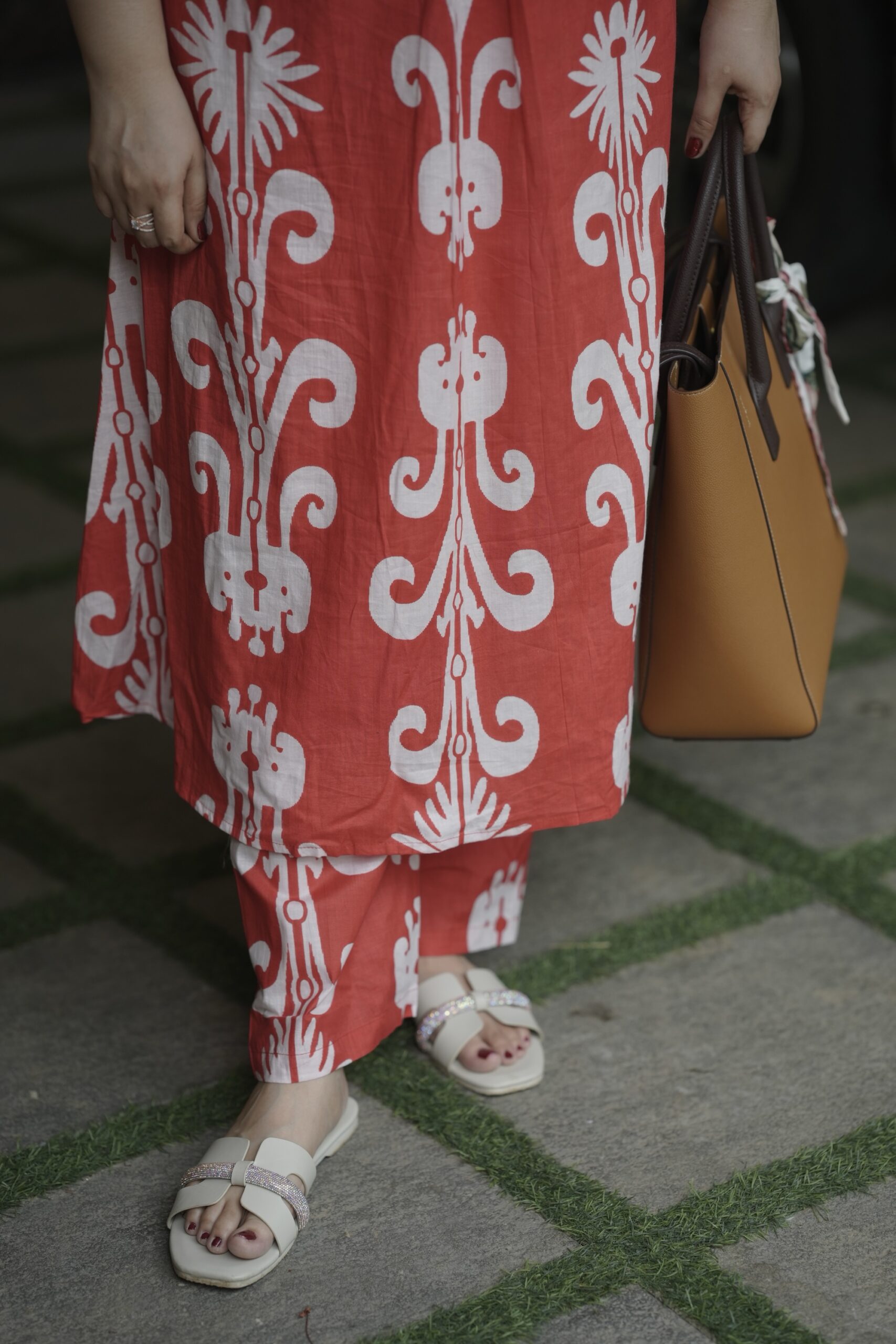 Cotton A-line coord set - Image 2