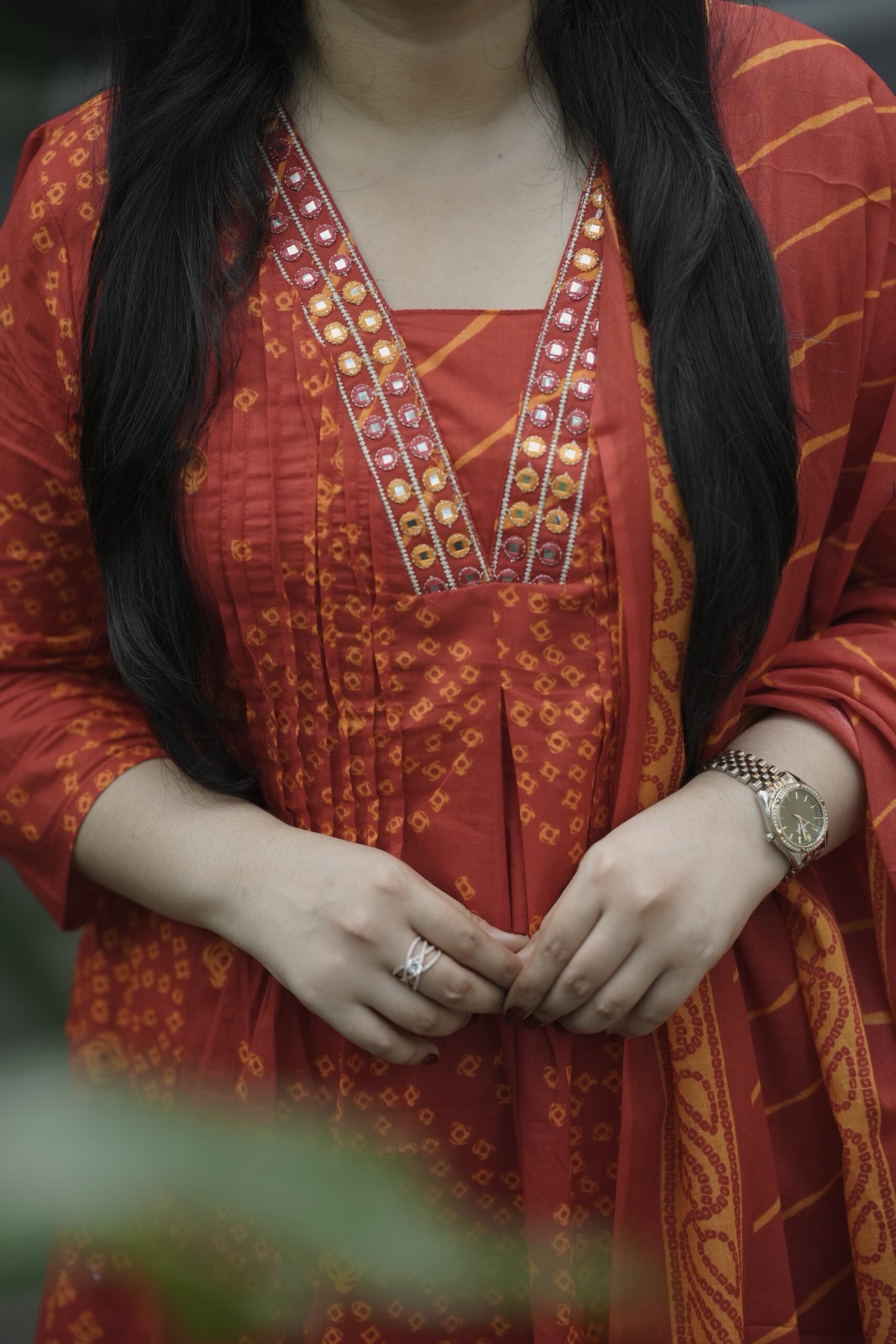 Premium cotton A-line set - Image 3