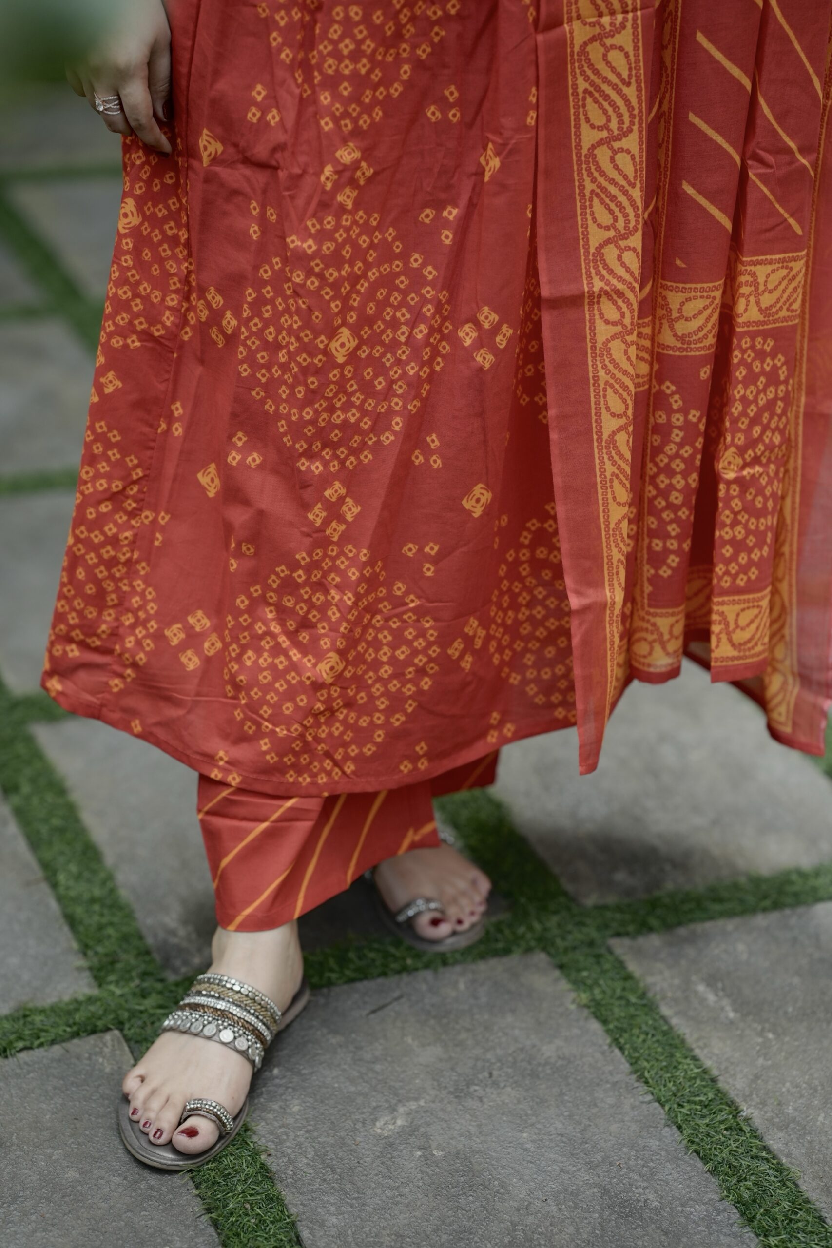 Premium cotton A-line set - Image 2