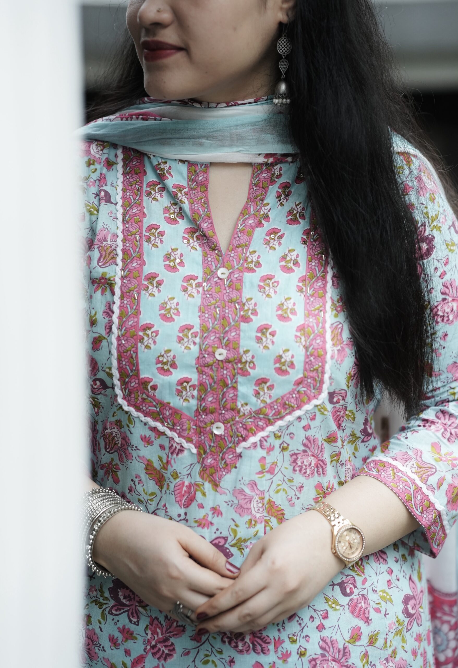 Premium Anarkali 3 piece set - Image 3