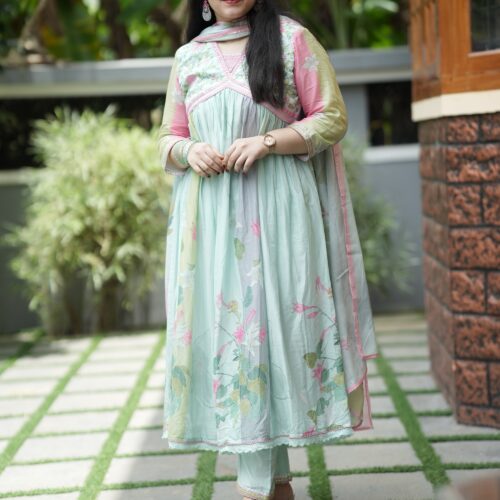 Premium Anarkali kurta set