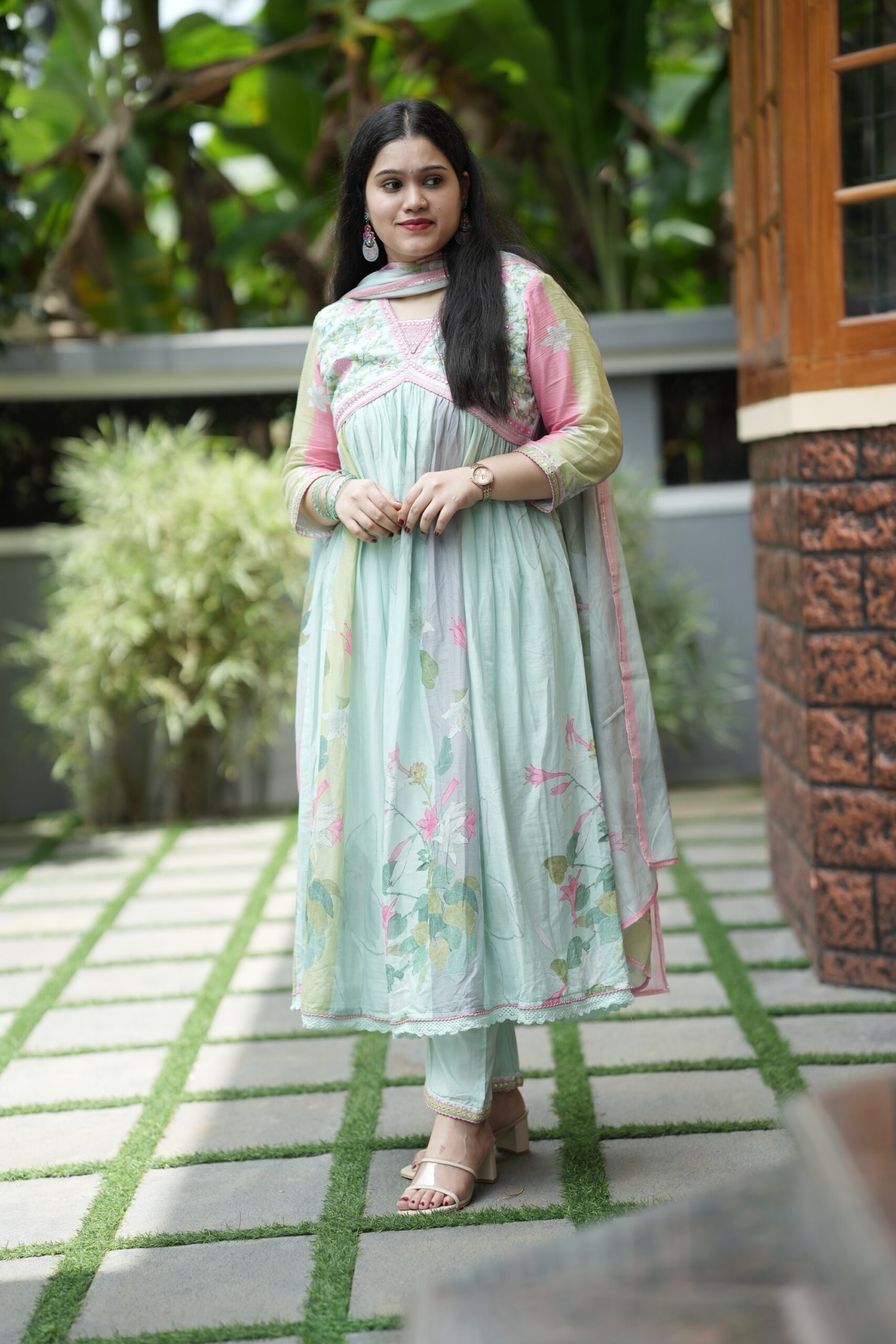 Premium Anarkali kurta set