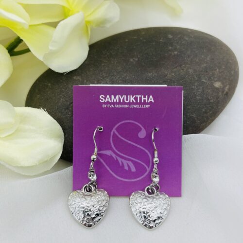 Valentine heart earrings