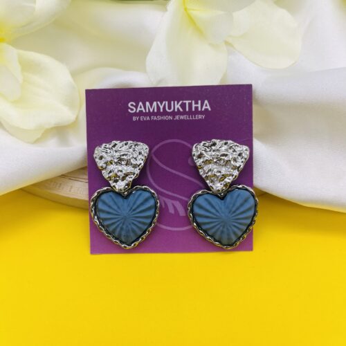 Valentine heart earrings