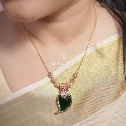 Classic Kerala Palakka Pendant Chain