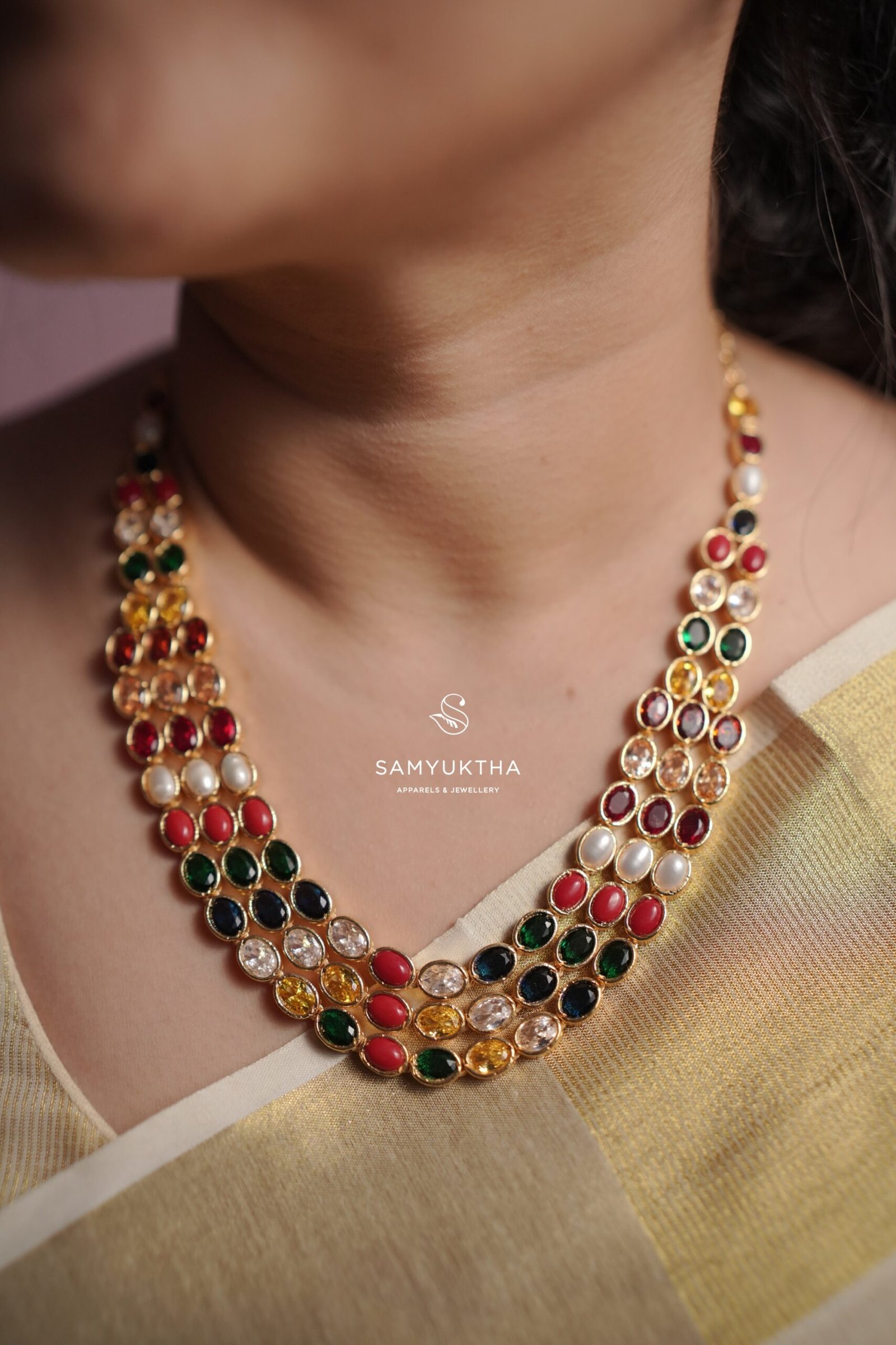 Navratna Necklace