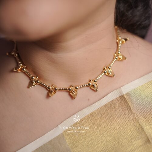 traditional Thalikoottam necklace