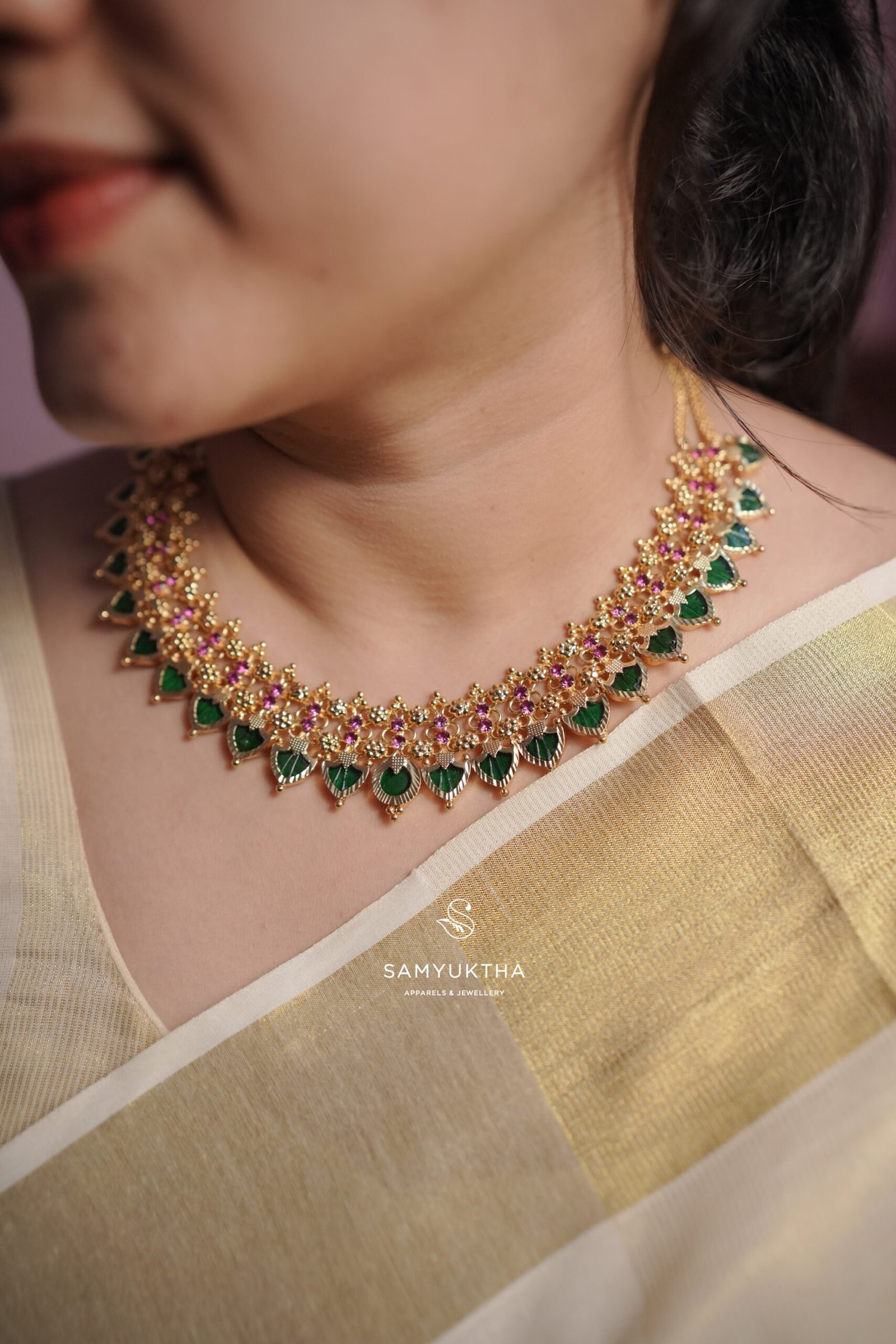 traditional Kerala Palakka Mala (necklace) - Image 3