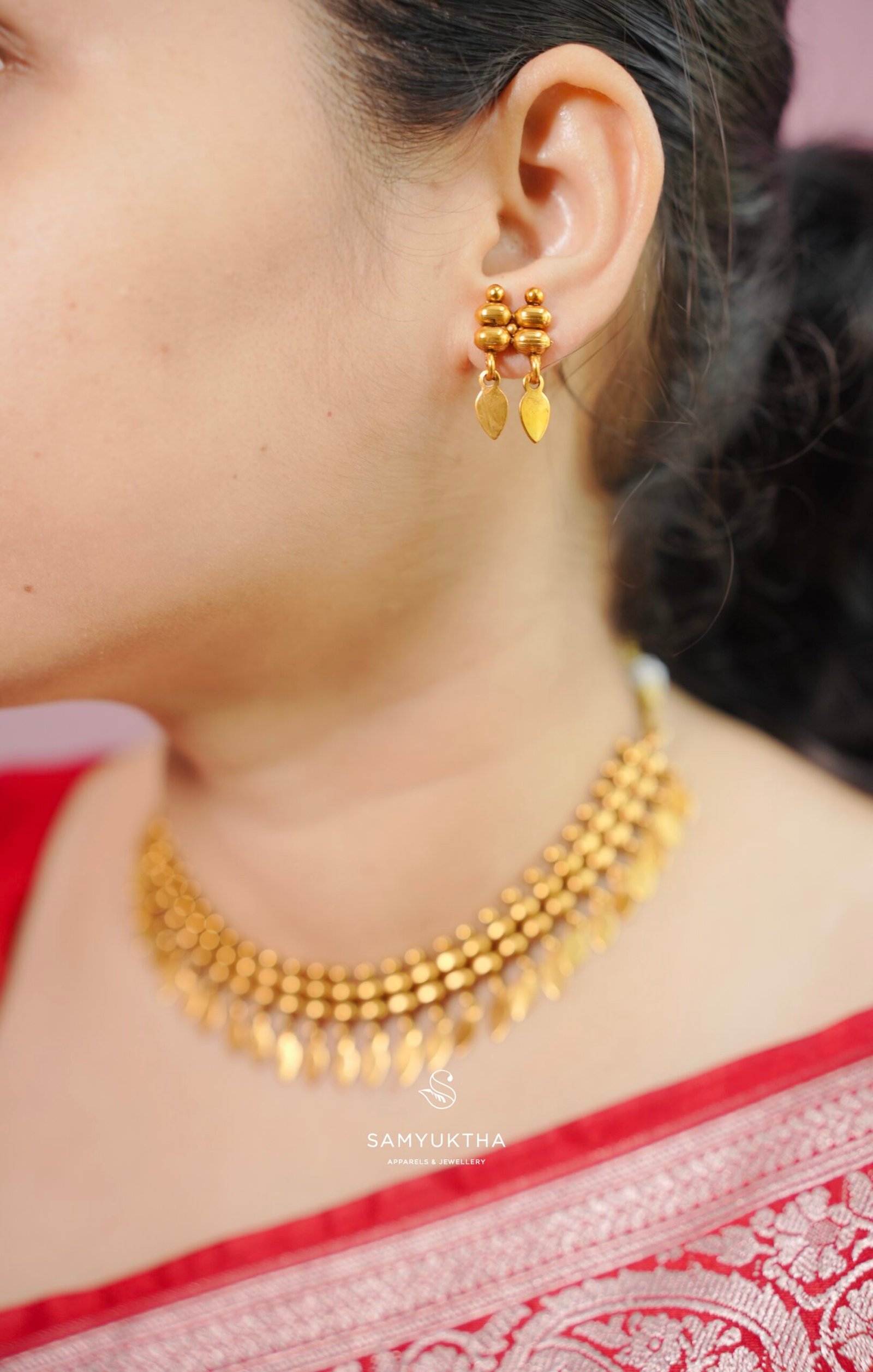Antique Elakathali necklace set - Image 2
