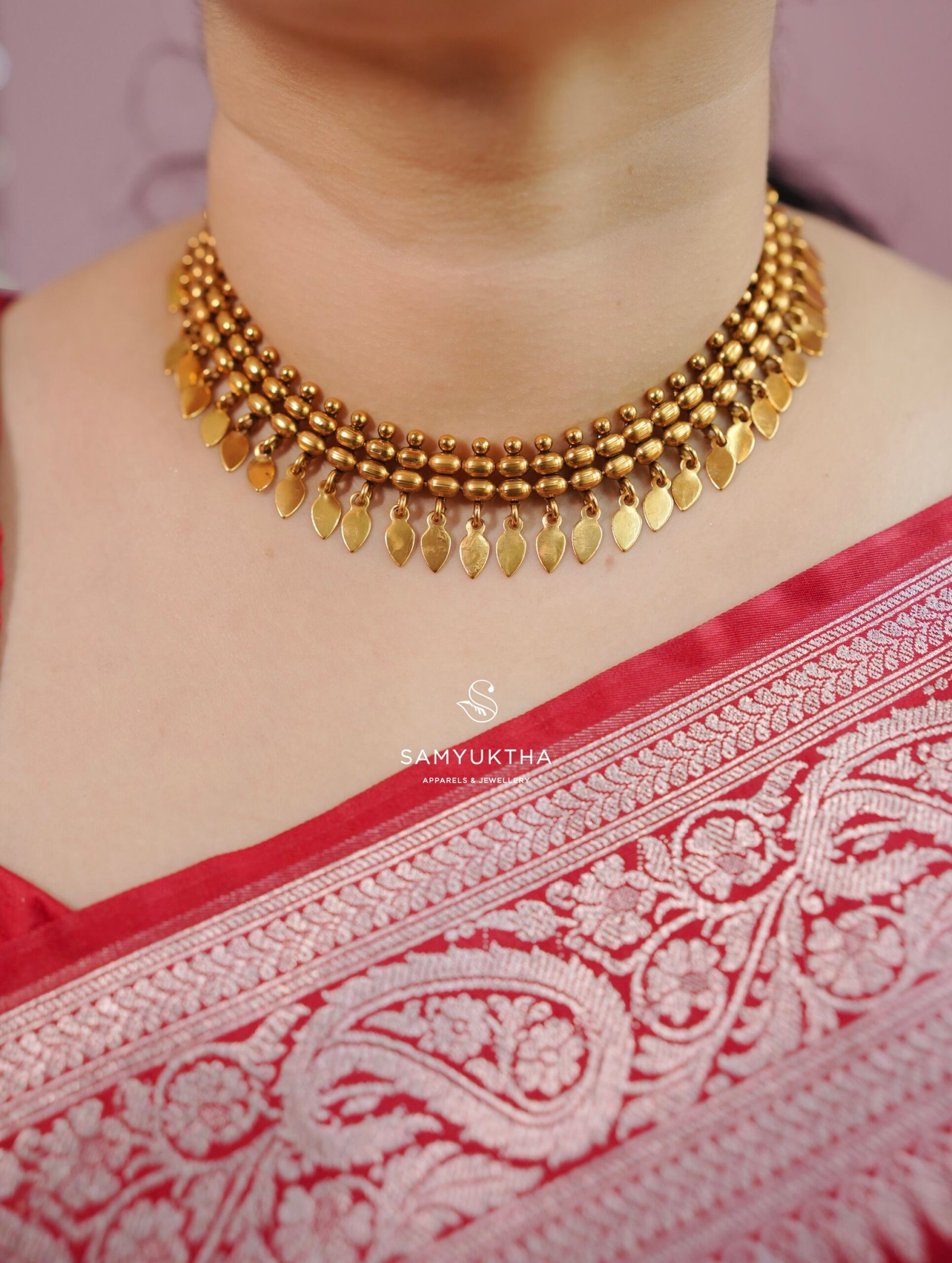 Antique Elakathali necklace set