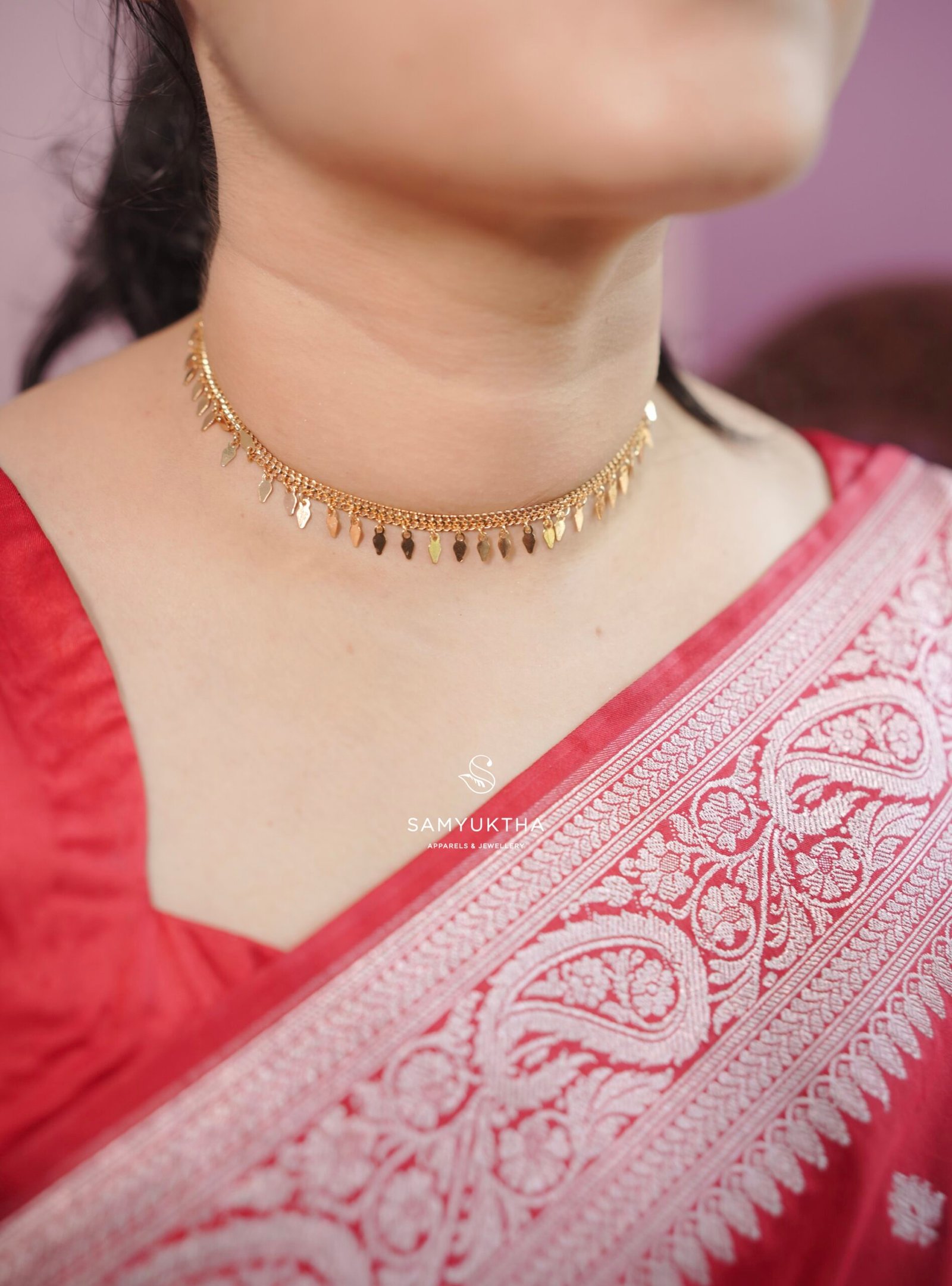 The Classic Kerala Elakkathali Choker single layer