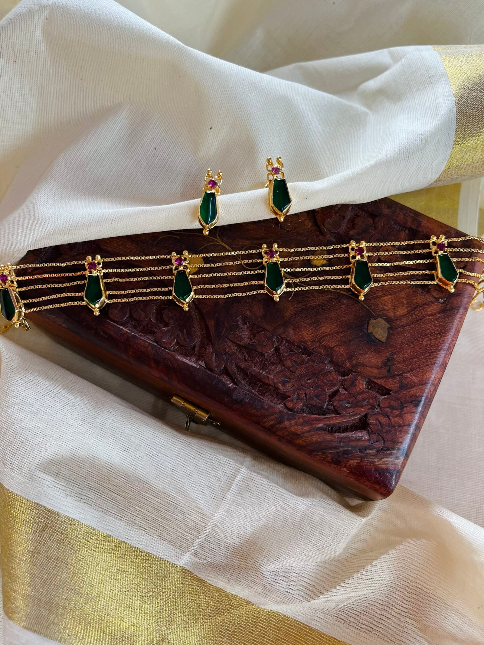 classic Nagapadam choker set - Image 3