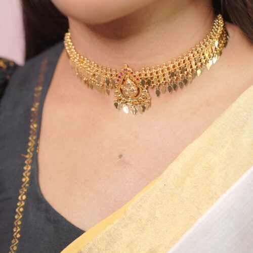 Premium Lakshmi Elakathali necklace
