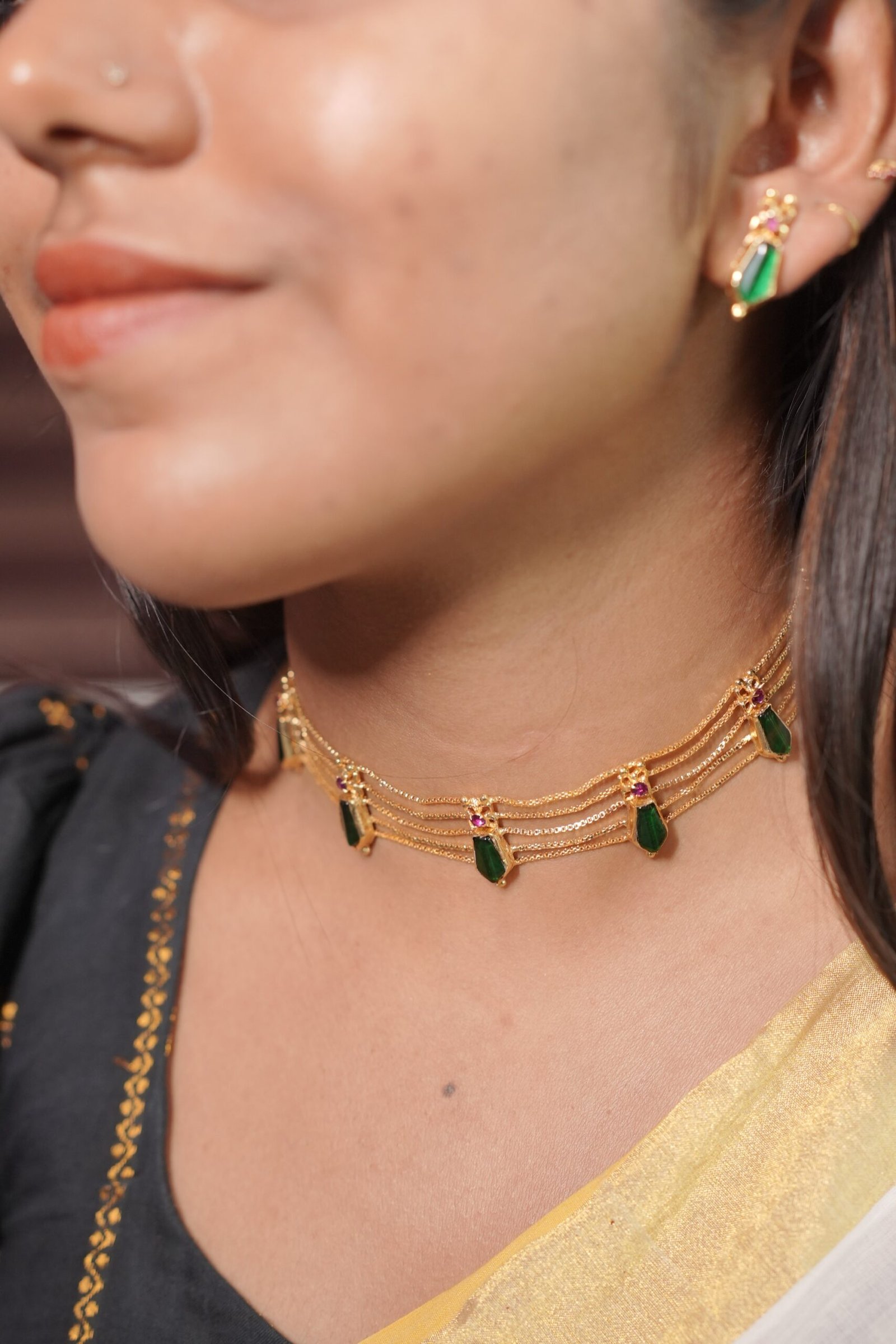 classic Nagapadam choker set