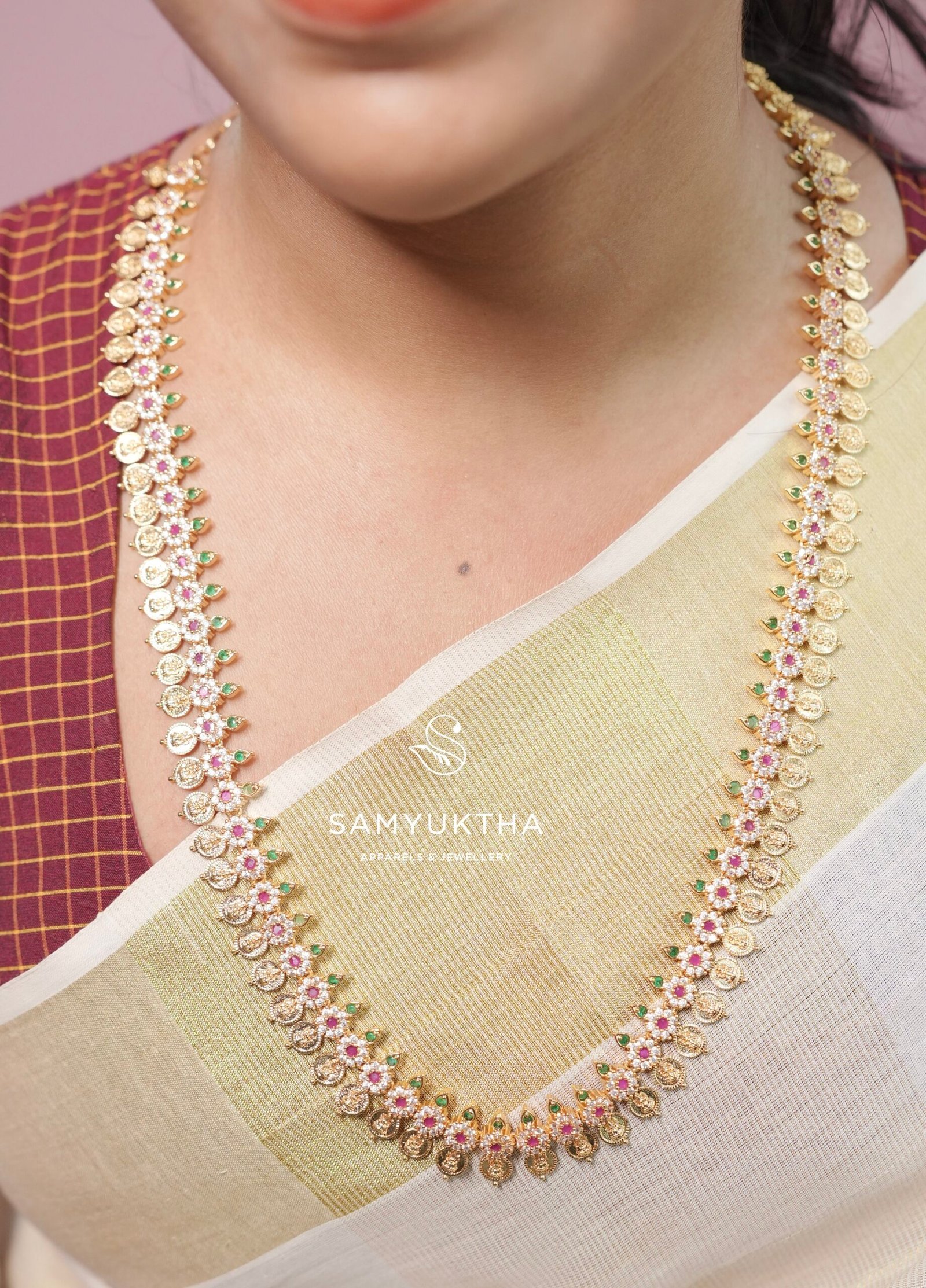 Long Kasu Haram (Coin Necklace)