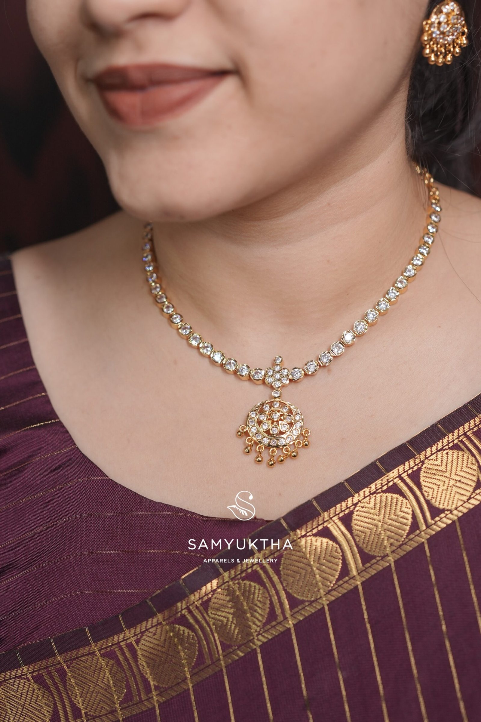 Vintage attigai necklace set