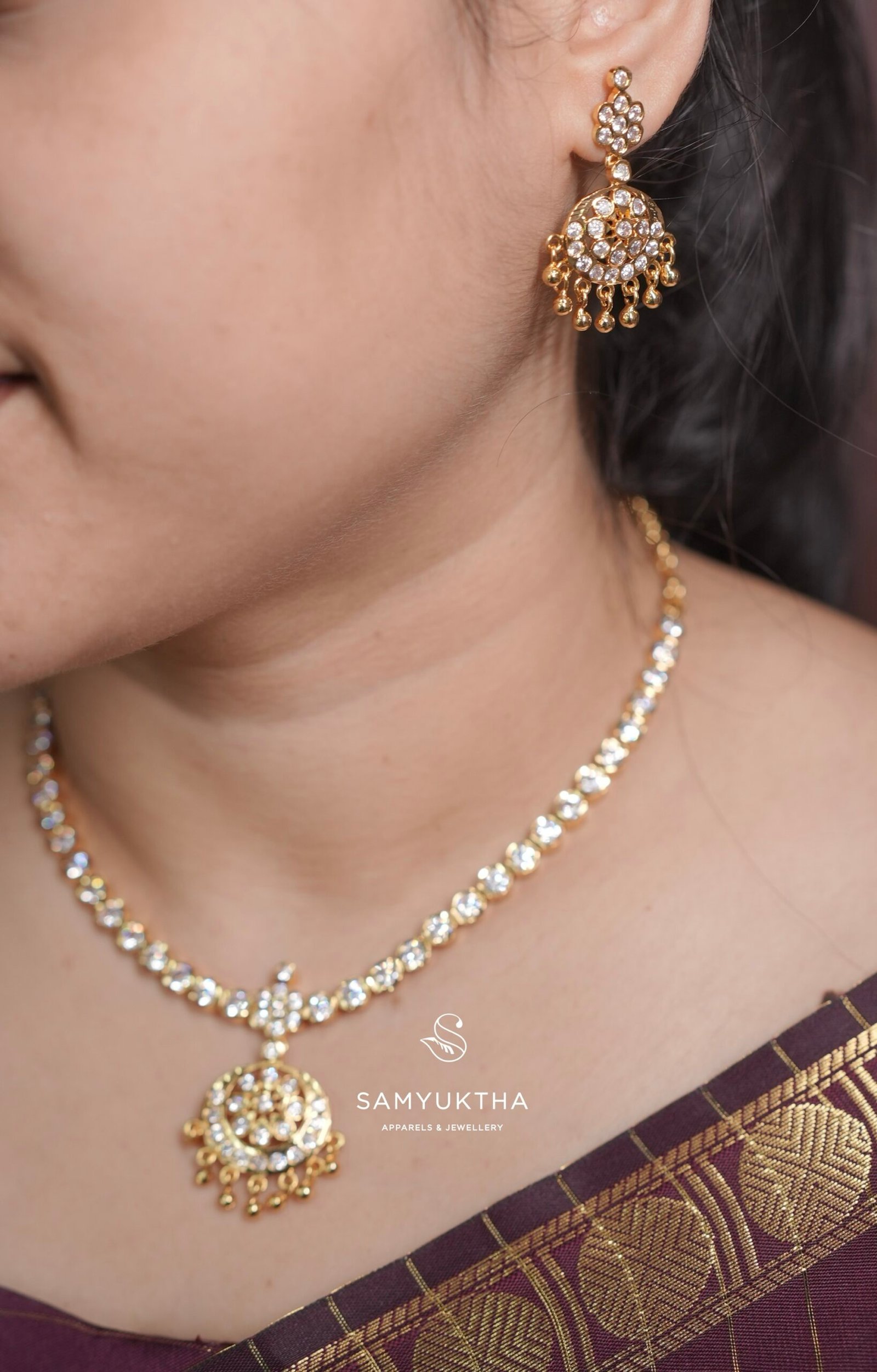 Vintage attigai necklace set - Image 2