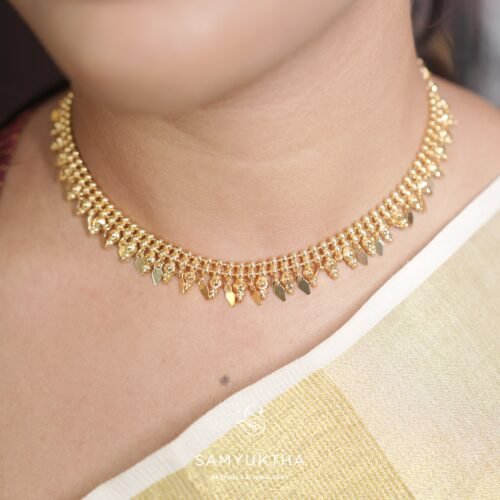 Minimal Elakathali neckpiece