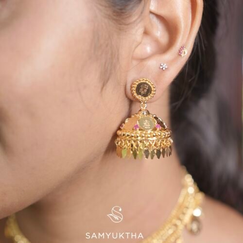 Premium Elakathali jumka earrings